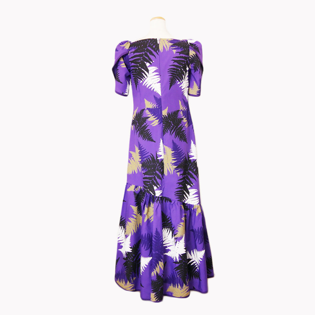 ムームーワンピース(かりゆし)Mermaid Line Mサイズ (1-6)