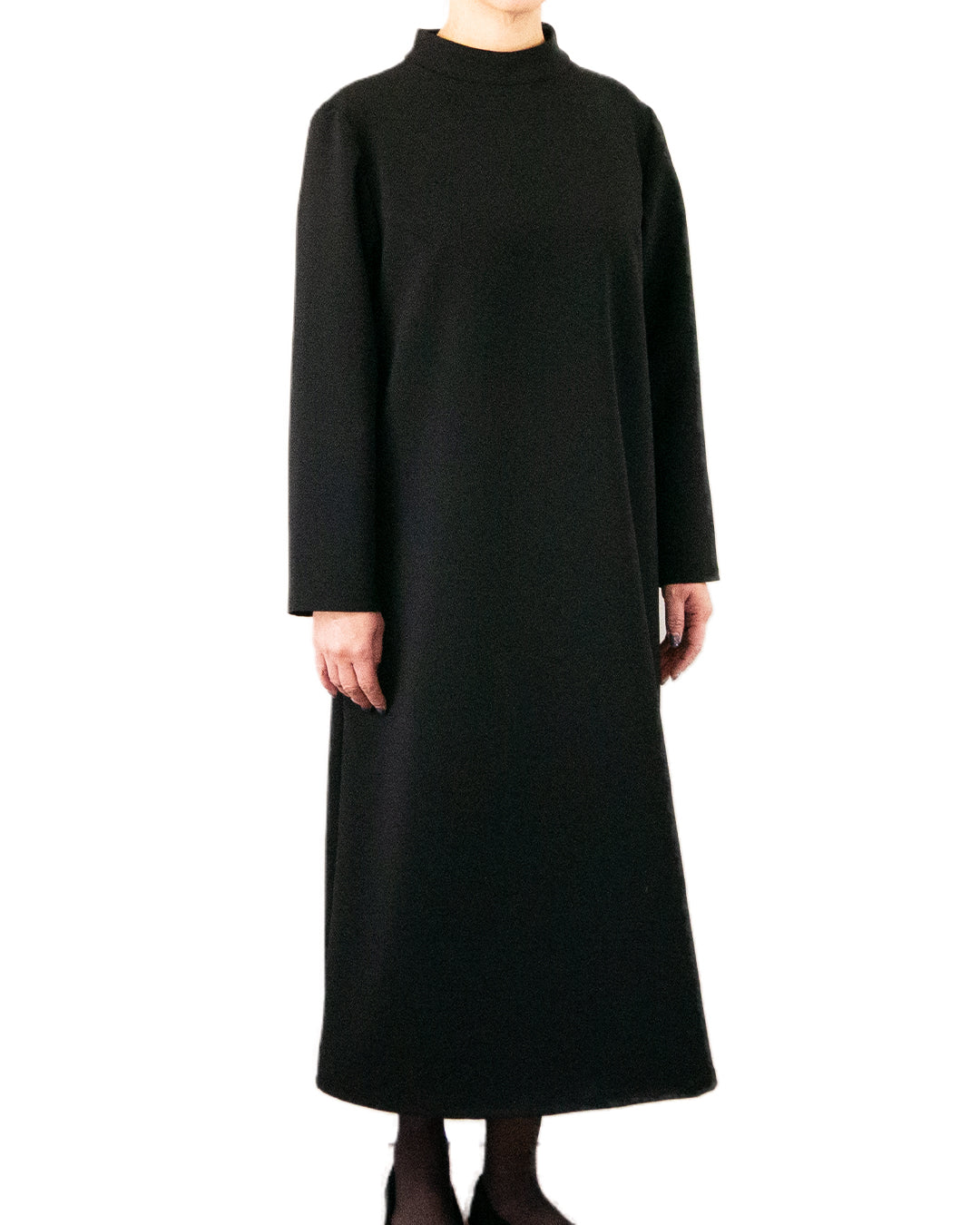 No.RM-112 喪服・礼服 ハイネックロングワンピース他4点セット(MuuMuuAloha限定品)4日間レンタル料金4,900円