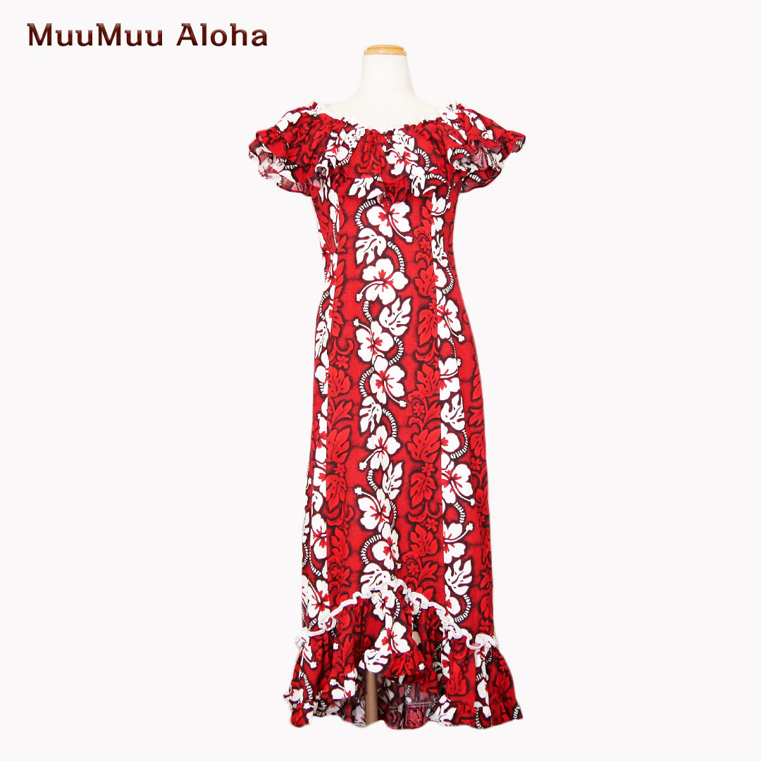 ムームーワンピース(かりゆし)KY'S Hawaii Sサイズ(1-2)