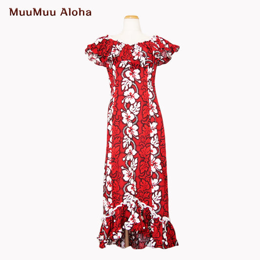 ムームーワンピース(かりゆし)KY'S Hawaii Sサイズ(1-2)