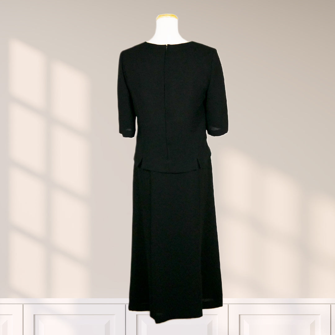 No.R-112 喪服・礼服 ジャケット、ブラウス、スカート他6点セット 4日間レンタル料金3,900円