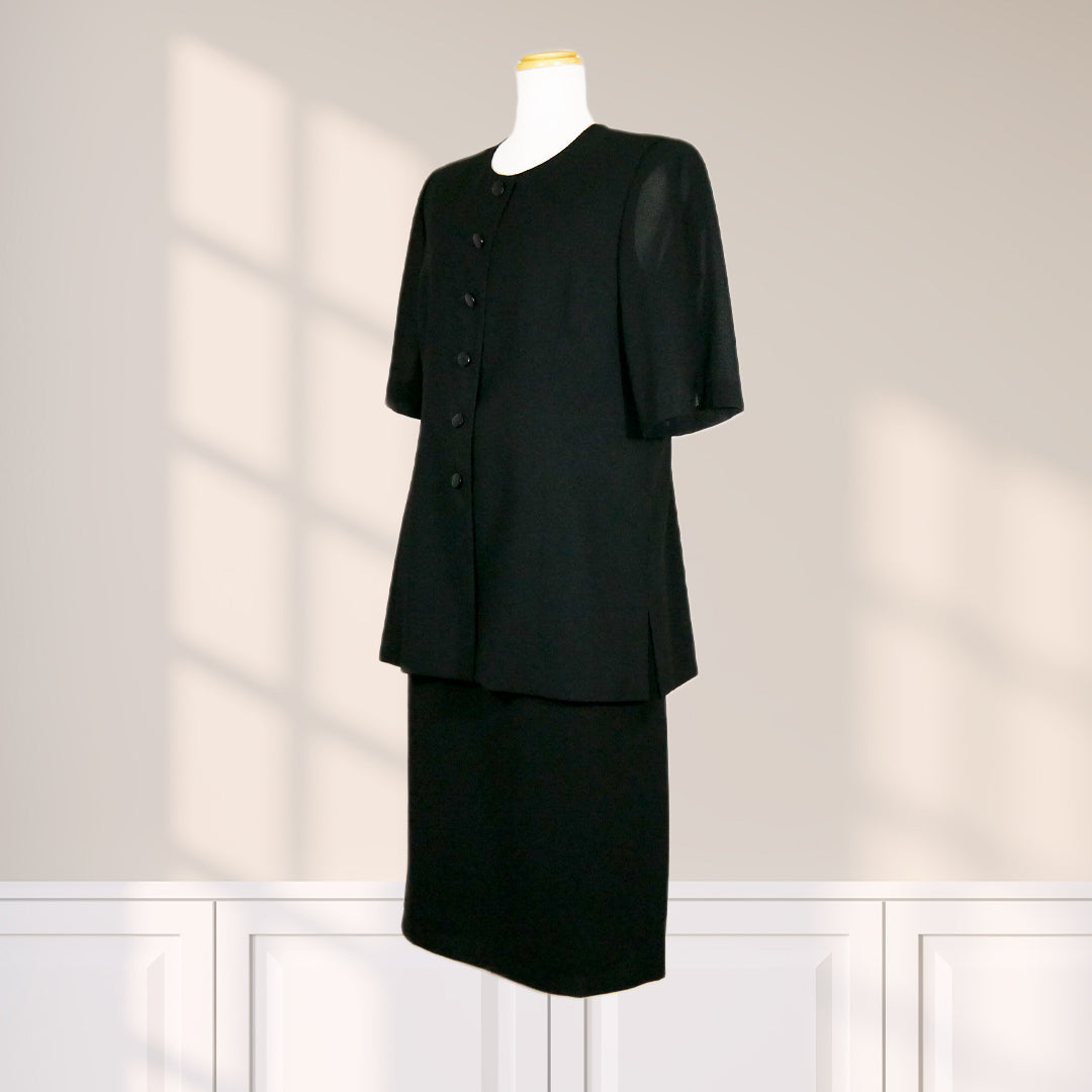 No.R-113 喪服・礼服 TOKYO IGIN ジャケットとスカート他5点セット 4日間レンタル料金3,300円
