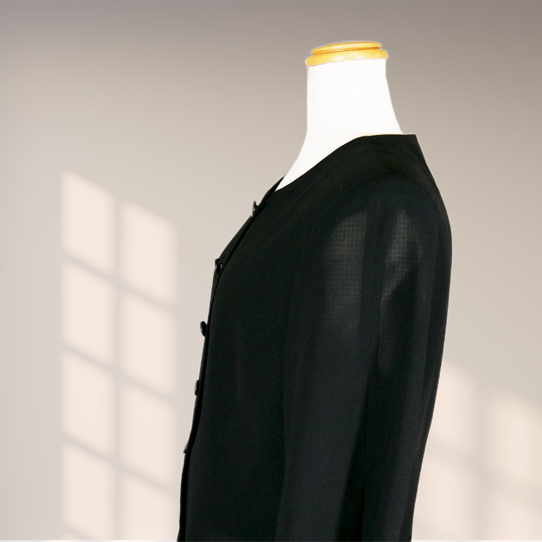 No.R-113 喪服・礼服 TOKYO IGIN ジャケットとスカート他5点セット 4日間レンタル料金3,300円