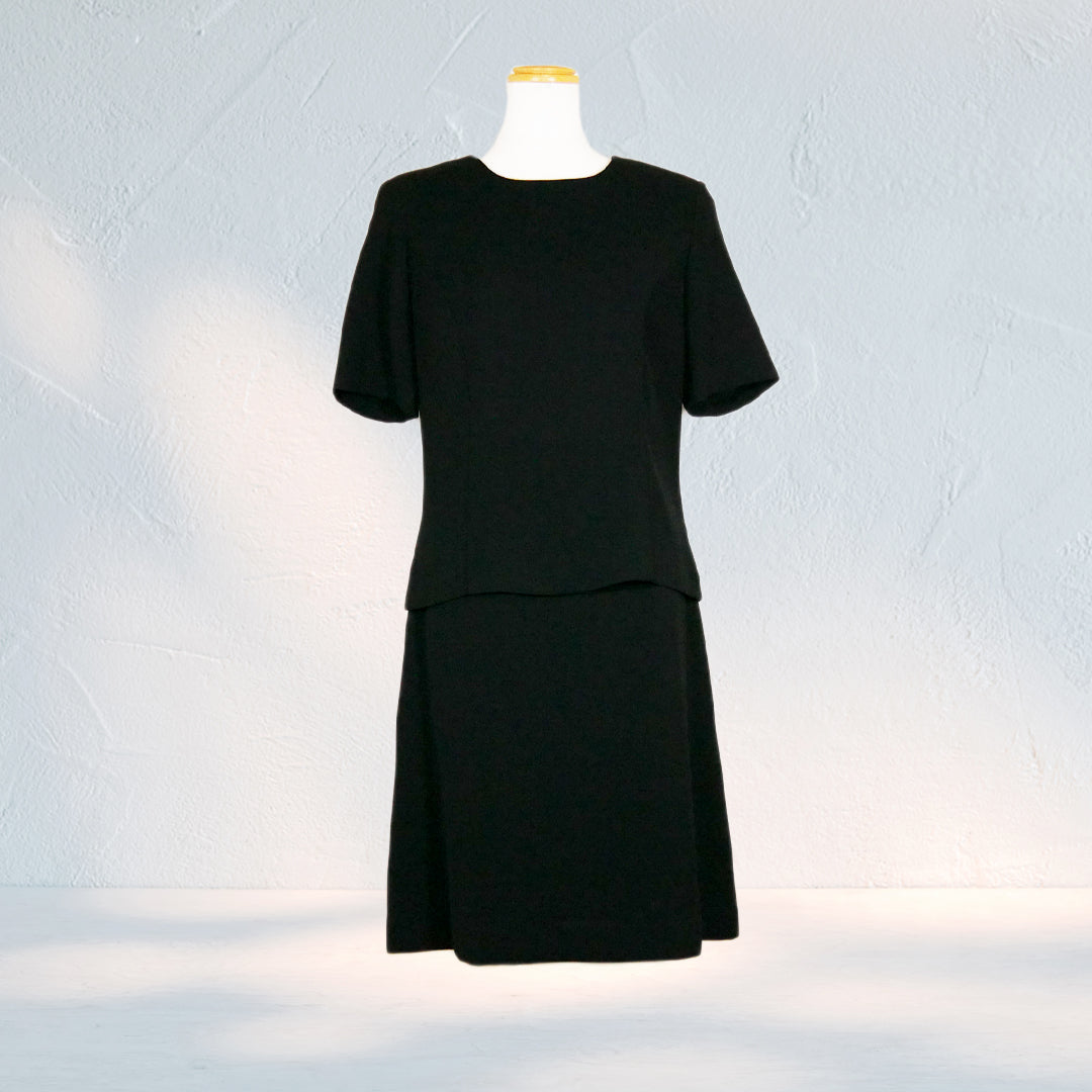 No.R-114 喪服・礼服 ブラウスとスカート他5点セット 4日間レンタル料金3,300円