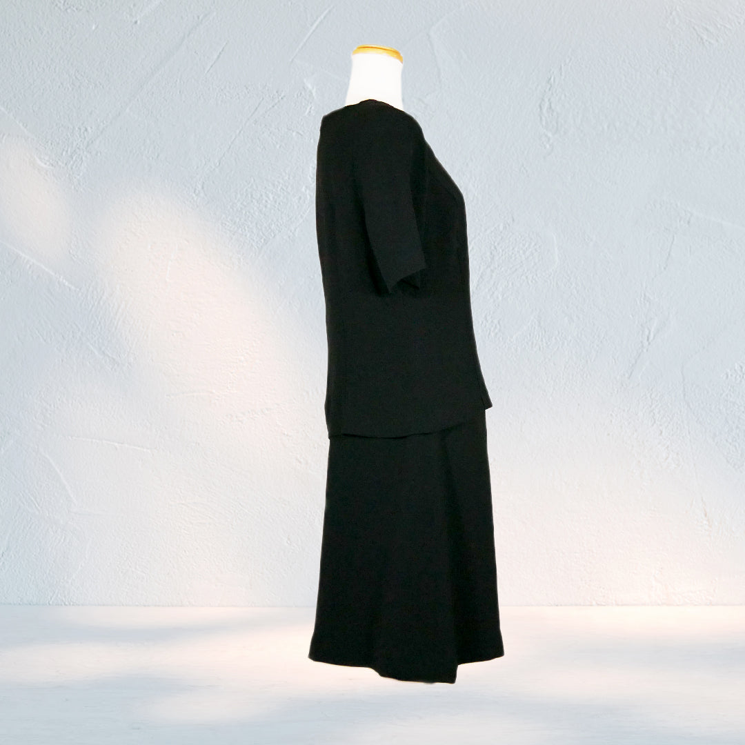 No.R-114 喪服・礼服 ブラウスとスカート他5点セット 4日間レンタル料金3,300円