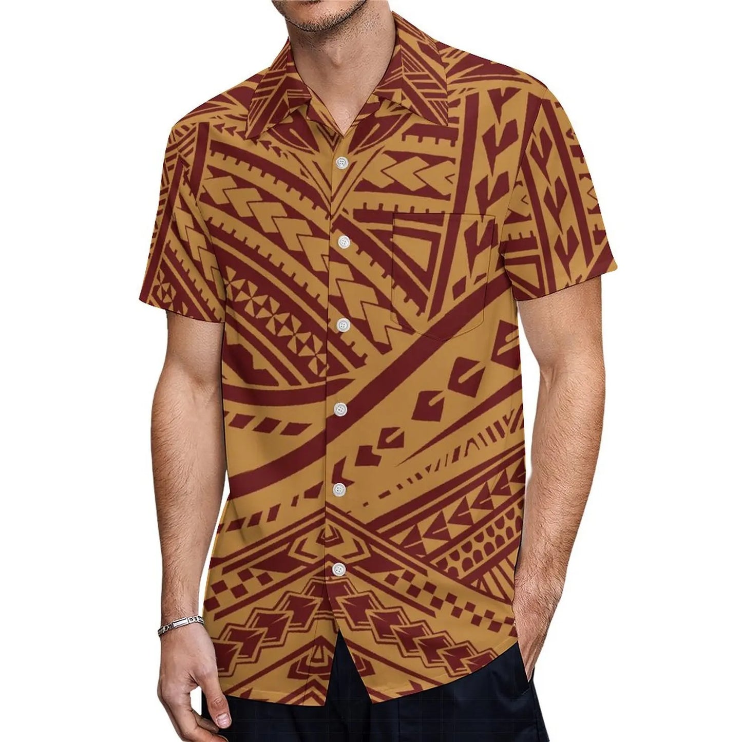 商品No.K0181【購入商品】アロハシャツ ワンピース(メンズ レディース ) ペアルック ハワイ 結婚式 沖縄 グァム オーストラリア リゾートドレス 色: ベージュサイズ:9XL(10)まで