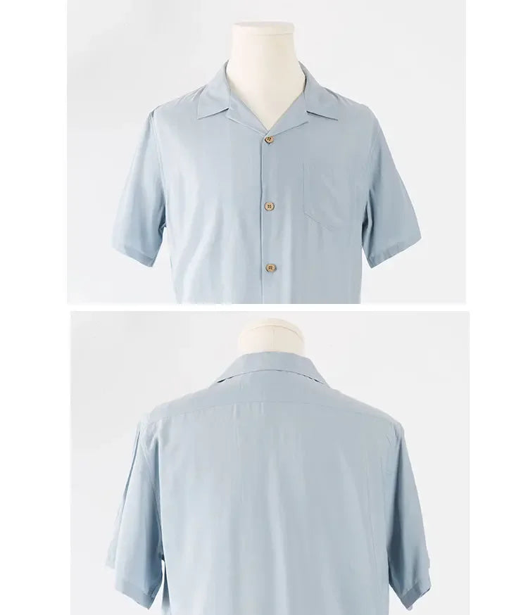 商品No.K0227【購入商品】アロハシャツ 親子(メンズ  キッズ) ペアルック ハワイ 結婚式 沖縄 グァム オーストラリア リゾートシャツ  色:スカイブルー  サイズ: boy  80~160  men's  M~XXXL