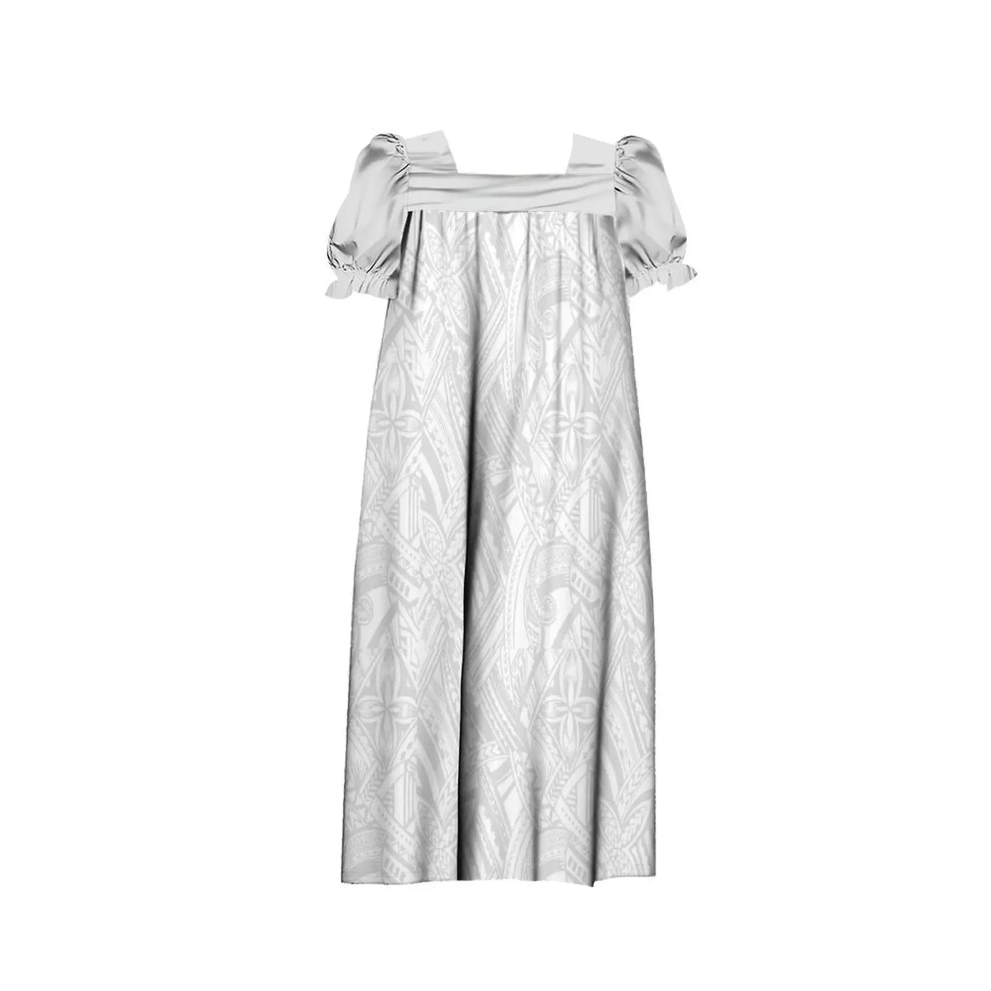 商品No.K0163【購入商品】アロハシャツ 家族(メンズ レディース キッズ) ペアルック ハワイ 結婚式 沖縄 グァム オーストラリア リゾートドレス 色: グレー サイズ:9XL(10L)まで