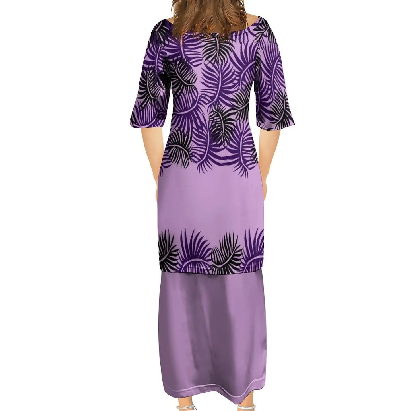 商品No.K0127【購入商品】アロハシャツ 家族(メンズ レディース キッズ) ペアルック ハワイ 結婚式 沖縄 グァム オーストラリア リゾートドレス 色:紫(藤色) サイズ:9XL(10L)まで