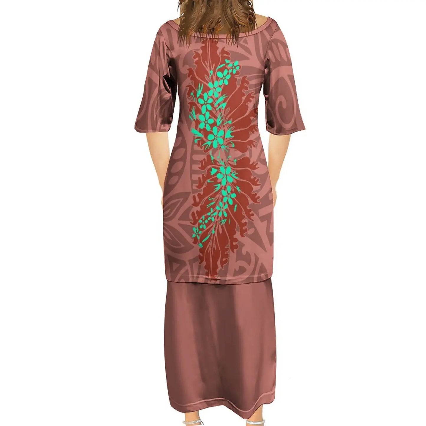 商品No.K0124【購入商品】アロハシャツ 家族(メンズ レディース キッズ) ペアルック ハワイ 結婚式 沖縄 グァム オーストラリア リゾートドレス 色: オレンジ サイズ:9XL(10L)まで