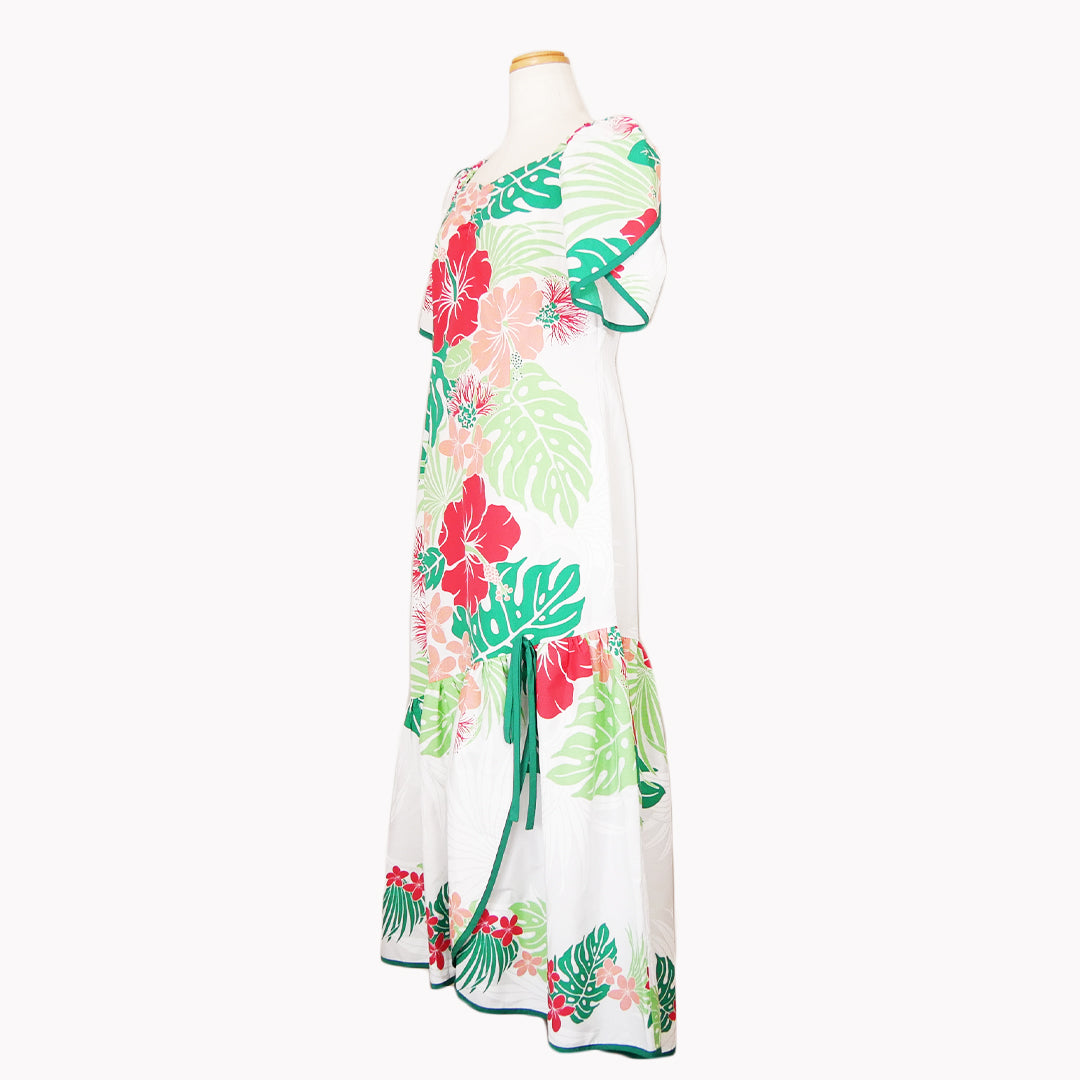 ムームーワンピース(かりゆし)Mermaid Line Mサイズ(1-8)【訳アリです商品説明をご確認ください。】