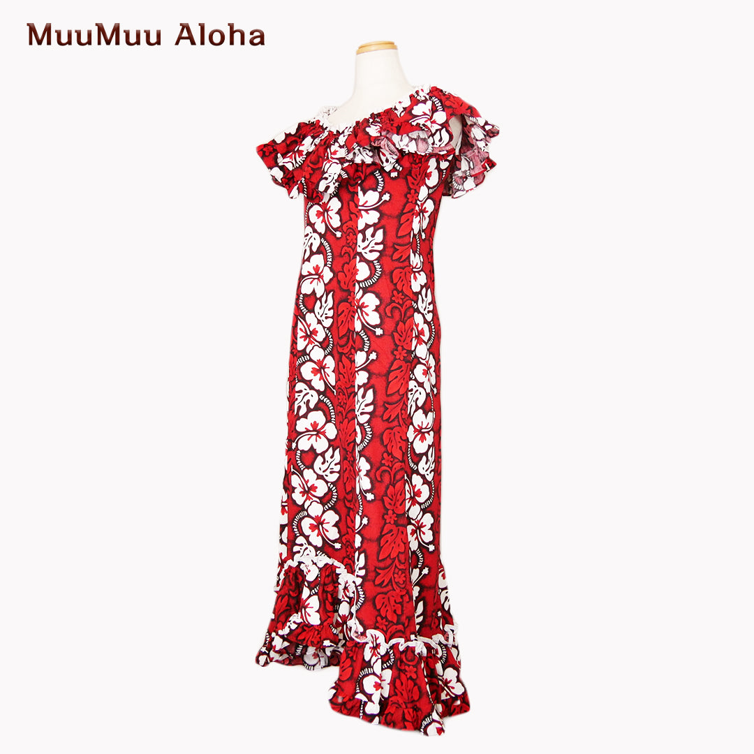 ムームーワンピース(かりゆし)KY'S Hawaii Sサイズ(1-2)