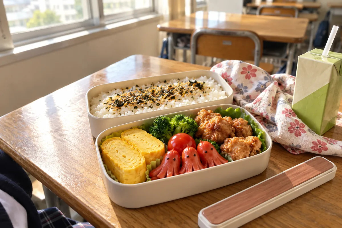 母が作ってくれたお弁当