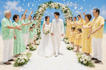 御礼のミリレター｜結婚式に参列くださった方へ、お名前でお礼を