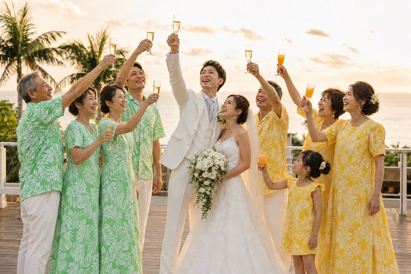 御礼のミリレター｜結婚式に参列くださった方へ、お名前でお礼を