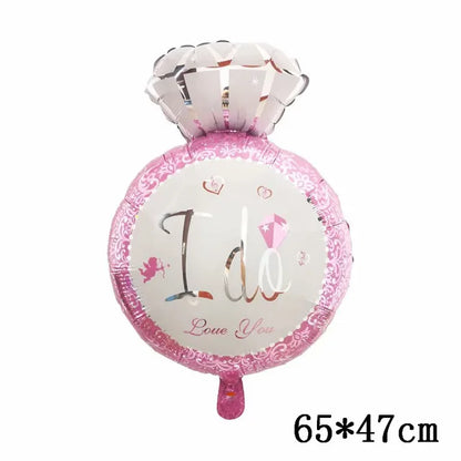 商品No.K00311(購入商品) 【結婚式・フォトウェディング・記念撮影に】ラブハートベア バルーン｜ヘリウム対応 フィルム風船｜パーティー・ブライダル・キッズにもおすすめ