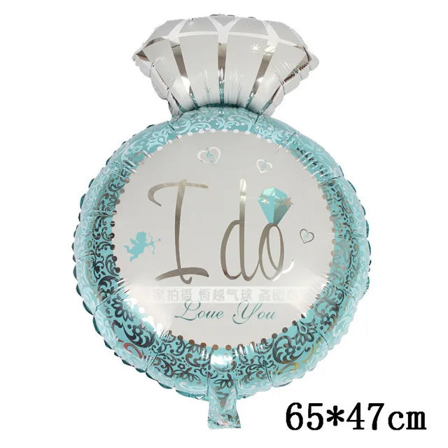 商品No.K00311(購入商品) 【結婚式・フォトウェディング・記念撮影に】ラブハートベア バルーン｜ヘリウム対応 フィルム風船｜パーティー・ブライダル・キッズにもおすすめ