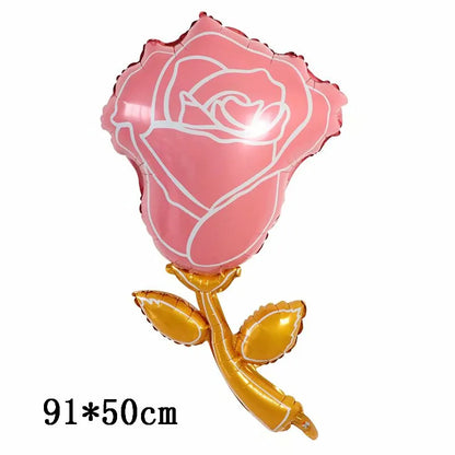 商品No.K00311(購入商品) 【結婚式・フォトウェディング・記念撮影に】ラブハートベア バルーン｜ヘリウム対応 フィルム風船｜パーティー・ブライダル・キッズにもおすすめ