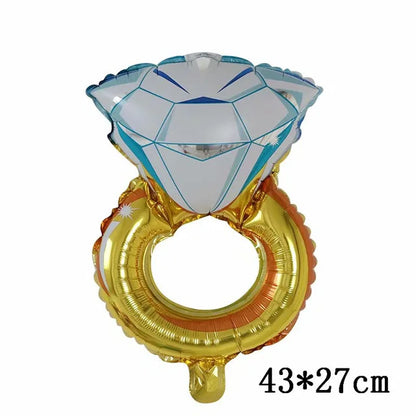 商品No.K00311(購入商品) 【結婚式・フォトウェディング・記念撮影に】ラブハートベア バルーン｜ヘリウム対応 フィルム風船｜パーティー・ブライダル・キッズにもおすすめ