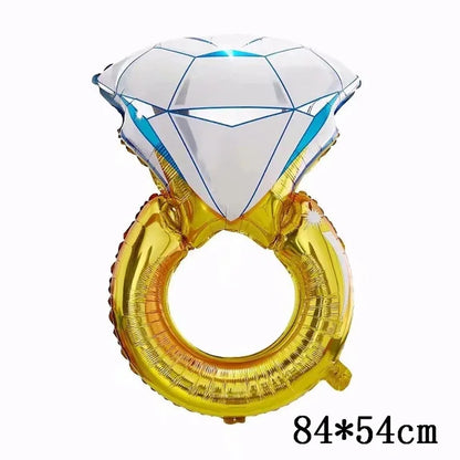 商品No.K00311(購入商品) 【結婚式・フォトウェディング・記念撮影に】ラブハートベア バルーン｜ヘリウム対応 フィルム風船｜パーティー・ブライダル・キッズにもおすすめ